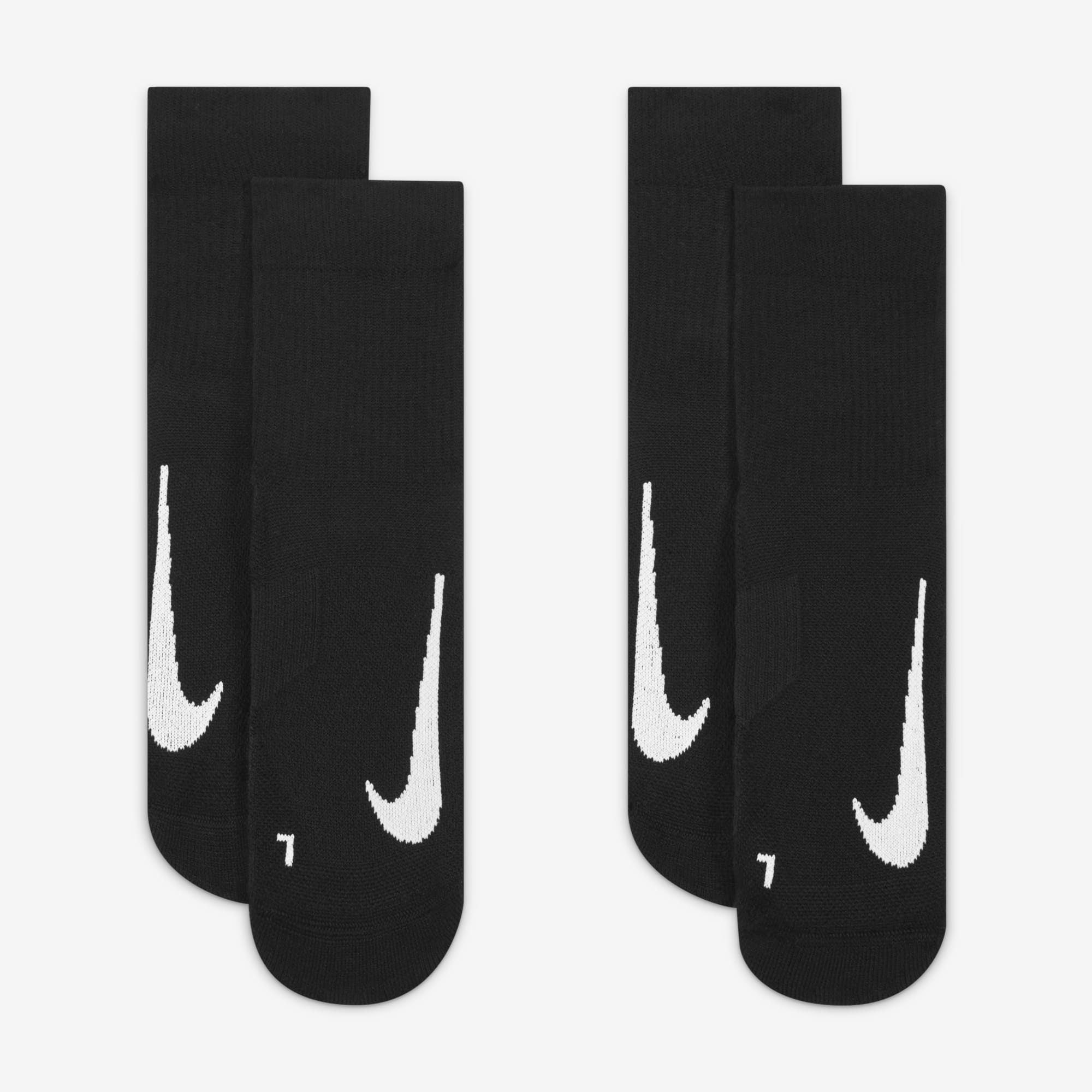 NikeCourt Multiplier Max Tobilleras 2 Pares, NEGRO, hi-res