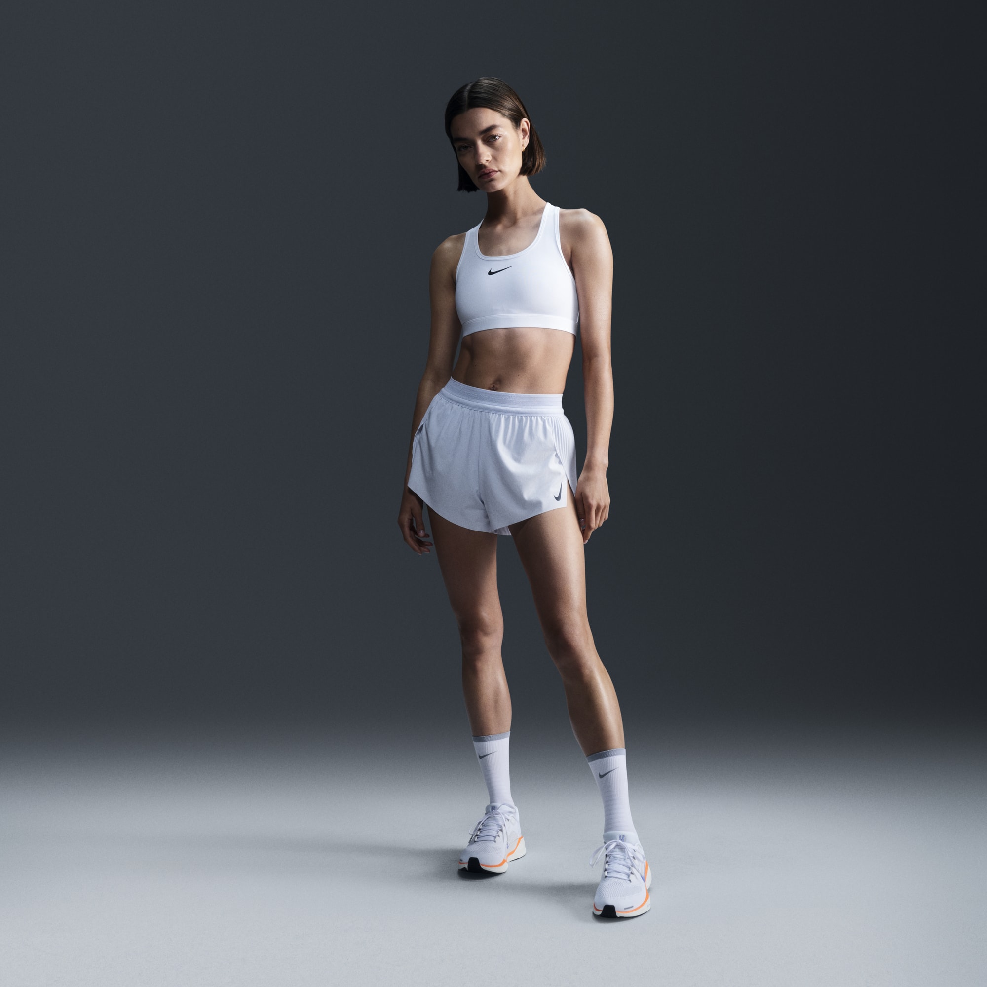 Nike Swoosh Medium Support, BLANCO, hi-res